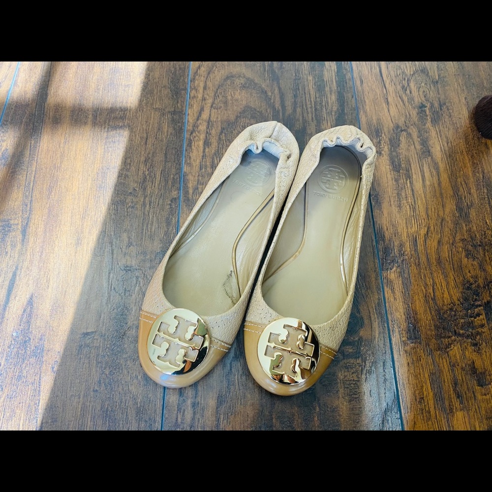 Tory burch ballet flat shoes